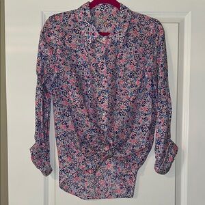 NWOT Lilly Pulitzer Seaview linen top